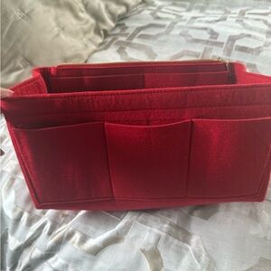 Red Felt Organizer Insert